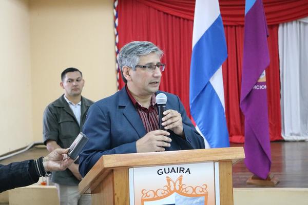 Gobernador de Guairá señala que equipo de Friedmann estaría detrás de denuncias en su contra » Ñanduti