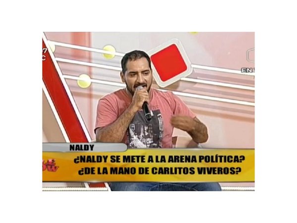 Naldy quiere ser INTENDENTE de Choré