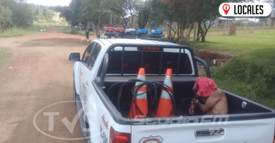 Un hombre encontró su «cable a tierra» tras ser detenido por la policía