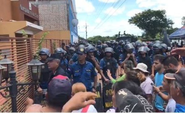 Incidentes en Juan E. O'Leary: "Nos reprimieron hasta matar" » Ñanduti