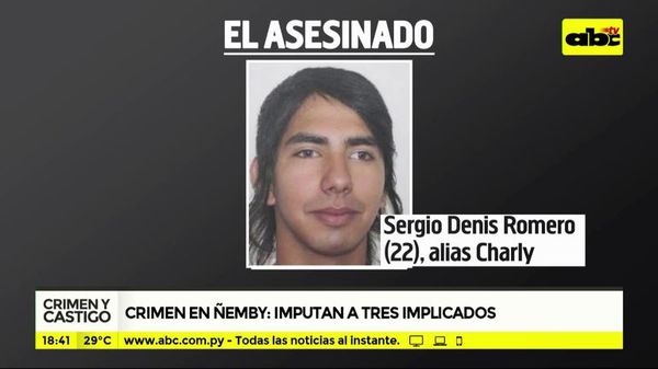 Crimen en Ñemby, imputan a tres implicados - Crimen y castigo - ABC Color