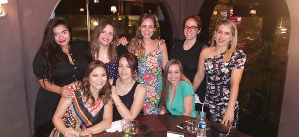 Cumpleaños de Liz Vázquez y María José Britos