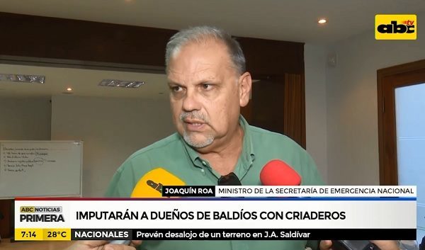 Imputarán a dueños de baldíos que tengan criaderos