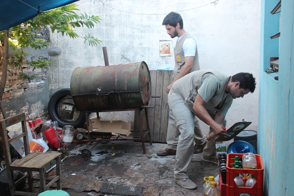 Senepa avanza con limpieza en barrios de Central e insta a vecinos para apoyar lucha contra el dengue | .::Agencia IP::.