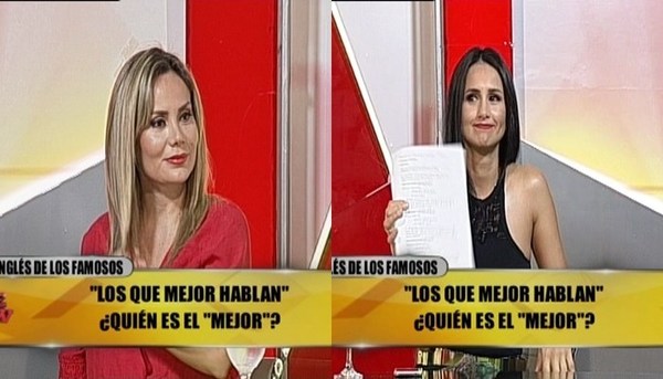 Cruce picante entre Dahiana Bresanovich y Helem Roux - Teleshow