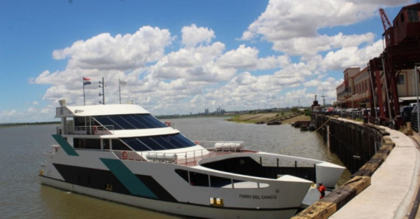 Ferry del Chaco no navegará hasta nuevo aviso