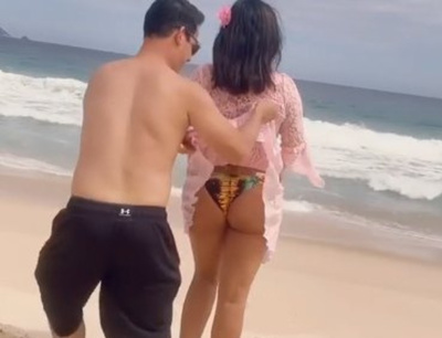 (VIDEO? COLA AL AIRE: Le levantaron la ropita a Zuni