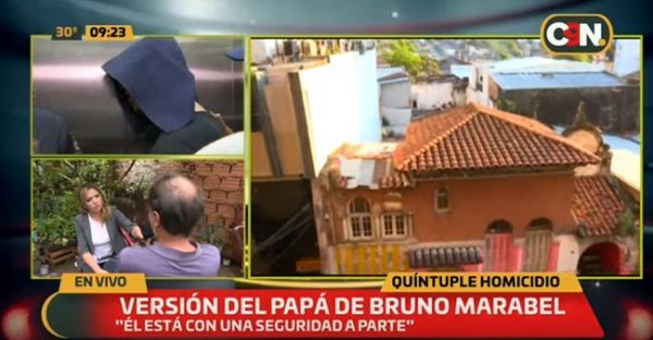 Padre de Bruno Marabel cuenta versión de su hijo sobre la masacre en el microcentro