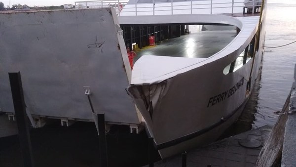 Ferry del Chaco sufre desperfecto y estará inactivo por un tiempo