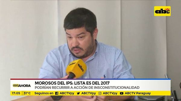 Morosos del IPS: Lista es del 2017 - ABC Noticias - ABC Color