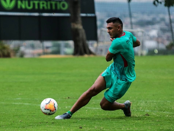 Cristian Colmán ya entrena con el Barcelona