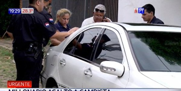 Millonario asalto a cambista en Lambaré | Noticias Paraguay