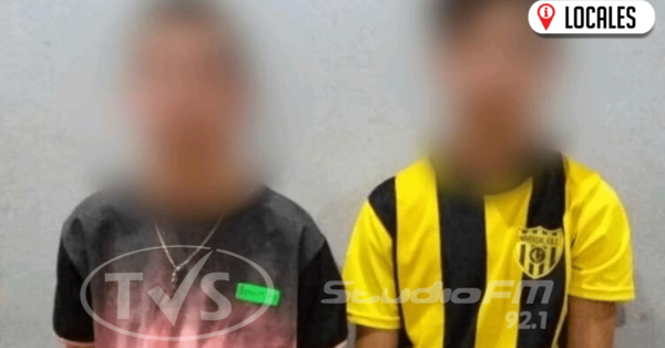 Dos personas quedaron detenidas por poseer marihuana y arma blanca en Encarnación