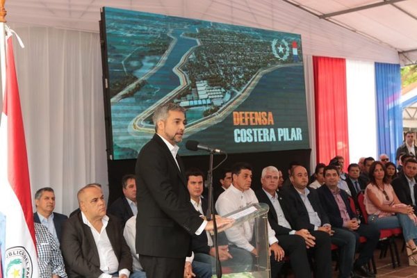 Abdo se jacta de las obras que hizo y que “va a realizar”, dedicándose la frase “desastre ko Marito” - ADN Paraguayo