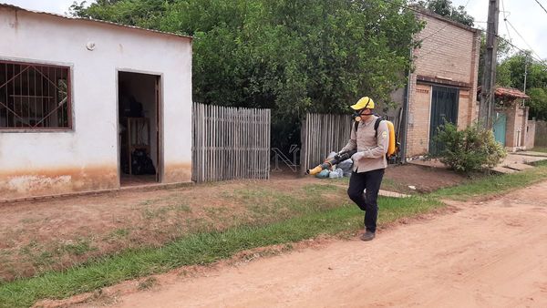 Realizan gran minga ambiental en San Pedro para eliminar criaderos de dengue
