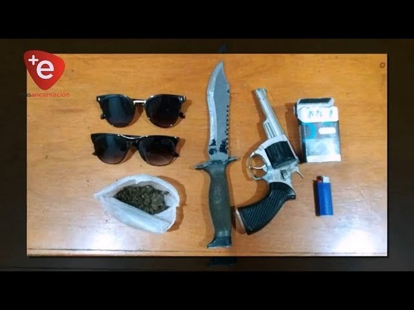 DOS DETENIDOS EN PLAYA PACU CUA: TENÍAN ARMAS Y ESTUPEFACIENTES