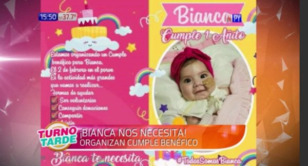 ¡Todos por Bianca! Festejará su primer añito de manera especial | Noticias Paraguay