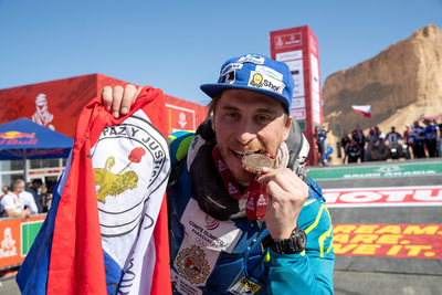 Nelson Sanabria completa su séptimo Dakar consecutivo