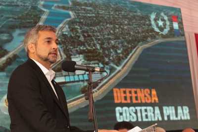 Gobierno firmó contrato para construir esperada defensa costera para Pilar