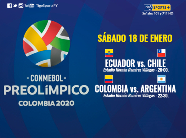Con dos partidos comienza el sueño de llegar a los Juegos Olímpicos