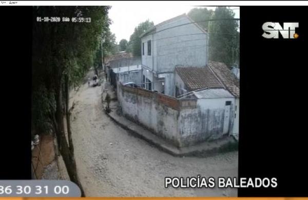 Enfrentamiento en Trinidad: Imágenes exclusivas de la huida de los delincuentes - SNT