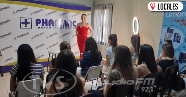 Pharmac presentó taller de técnica de maquillaje artístico para carnavales