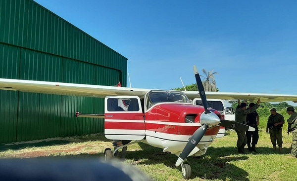 Incautan una avioneta con cocaína en Amambay