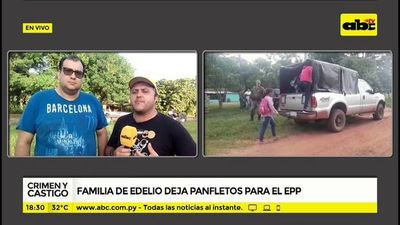 Familia de Edelio seguirá con la búsqueda - Crimen y castigo - ABC Color