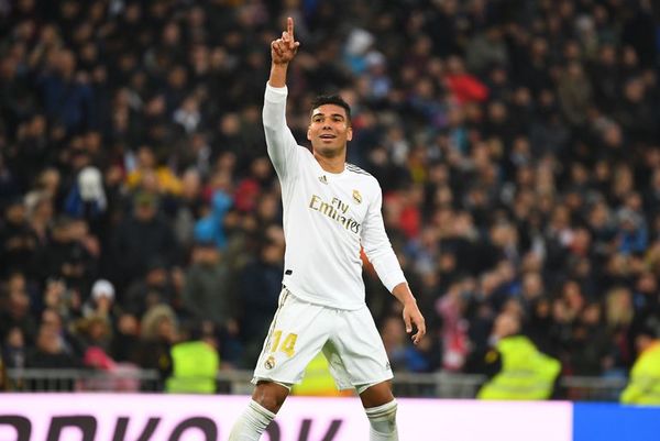 Doblete de Casemiro coloca líder provisional al Real - Fútbol - ABC Color