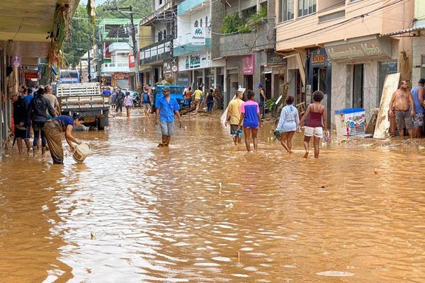 Lluvias torrenciales en sureste de Brasil causaron cinco muertos