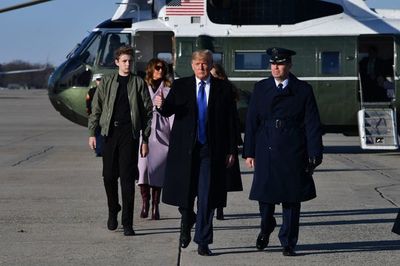 Trump se relajará en Suiza durante su juicio de destitución