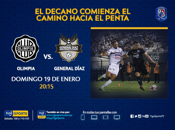 Olimpia inicia la defensa del título