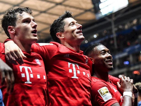 El Bayern se da un festín en Berlín