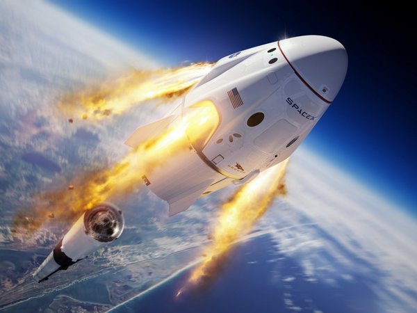 SpaceX destruye un cohete antes de enviar un vuelo con humanos