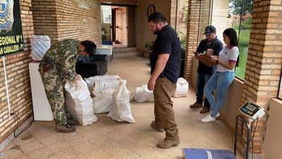 Incautan cargamento de marihuana marroquí en Capitán Bado - Nacionales - ABC Color