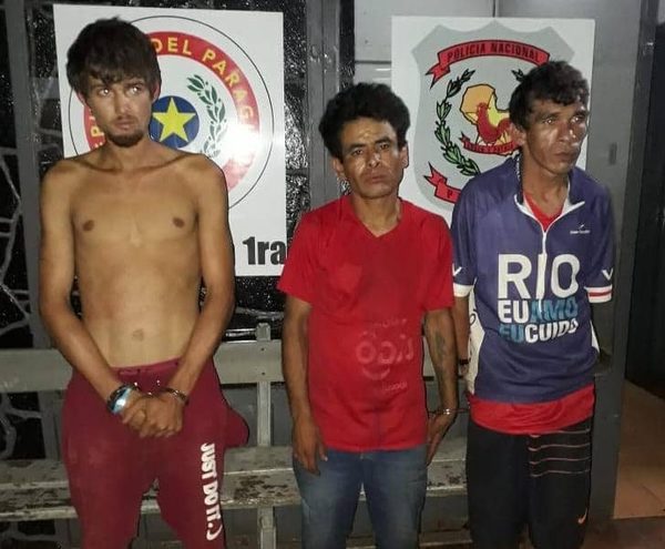 Apresan a tres personas que intentaban robar en el microcentro