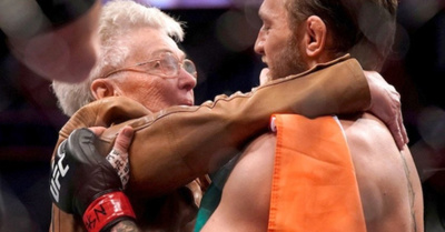 Conor McGregor protagonizó un tierno momento