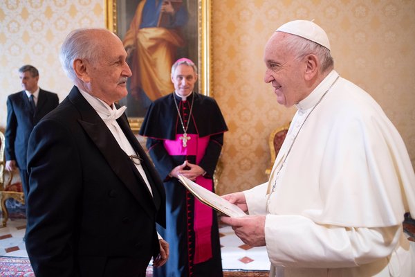 Embajador ratificó al Papa compromiso de acompañar iniciativas impulsadas por el Vaticano | .::Agencia IP::.