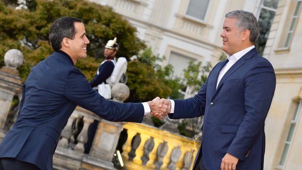 Duque y Guaidó mantuvieron su primera reunión de trabajo en Bogotá | .::Agencia IP::.