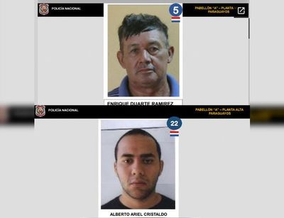 Fuga de presos: Policía afirma que se filtró borrador del listado con “datos imprecisos” - Nacionales - ABC Color