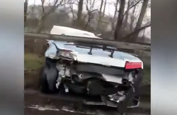 Futbolista argentino destroza su Lamborghini camino a su entrenamiento