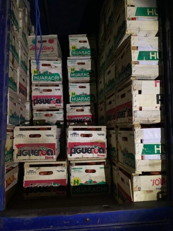Decomisan 14 toneladas de tomate ingresadas irregularmente - ADN Paraguayo