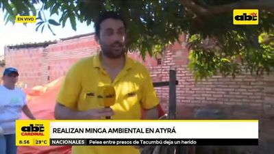 Realizan minga ambiental en Atyrá - ABC Noticias - ABC Color