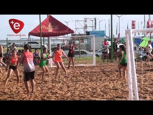 TORNEO HANDBALL BEACH SE DESARROLLÓ EN ENCARNACIÓN