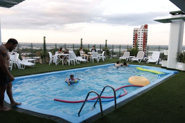 Maravillosos atardeceres en el rooftop del Hotel Cecilia