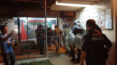 Allanan penitenciaría regional de San Pedro