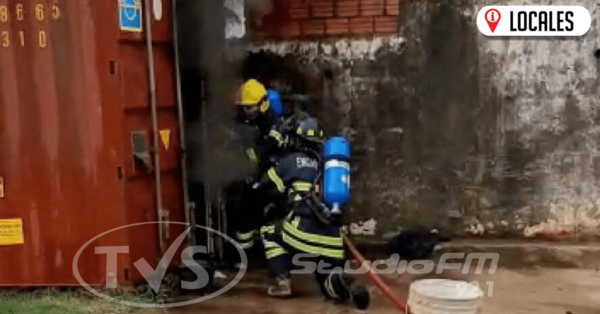 Incendio de cubiertas causó susto en la ANNP de Encarnación