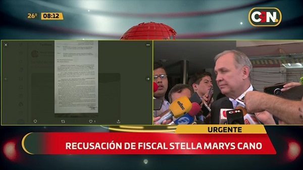 Ferreiro recusa a fiscala de su caso