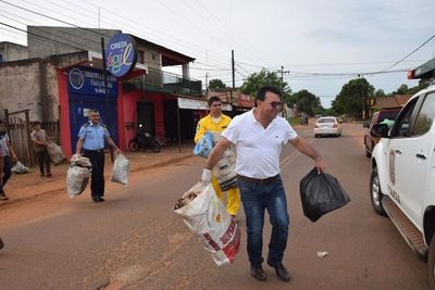 Minga ambiental en cuatro barrios nepomucenos - Nacionales - ABC Color