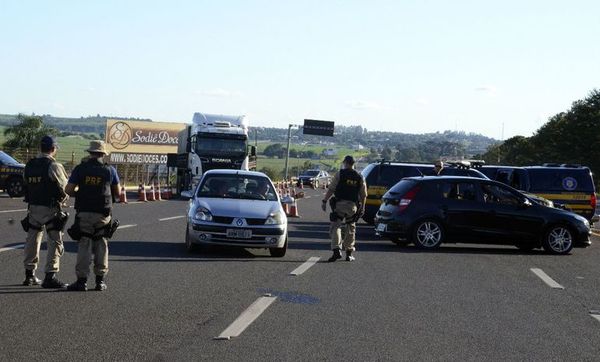 Policía Federal del Brasil refuerza la custodia en zonas fronterizas - Nacionales - ABC Color